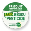 Logo du label sans résidu de pesticide