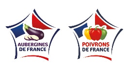 Logo des labels aubergines et poivrons de France